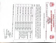 आँखा जाँच शिविर संचालन हुने सम्बन्धी सूचना।