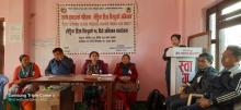 लैंगिक हिँसा विरुद्धको १६ दिने अभियान सम्पन्न 