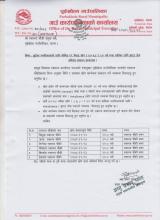 छुटेका नागरिकहरुको लागि कोभिड-१९ विरुद्ध खोप र ५०-५४ र  ६० वर्ष माथिका लागि बुस्टर डोज अभियान संचालन सम्बन्धमा |
