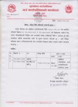 परीक्षा मिति तोकिएको सम्बन्धी सूचना !!