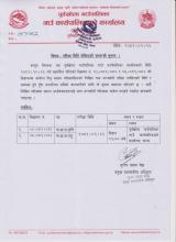परीक्षा मिति तोकिएको सम्बन्धी सूचना !!