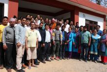 आज मिति २०७८/१२/०४ गते यस पूर्वखोला गाउँपालिकाका प्रमुख प्रशासकीय अधिकृत श्री ज्ञानु प्रसाद पनेरु उपसचिव पदमा बढुवा भई यस कार्यालयबाट बिदाई भई जानुभएकोमा हार्दिक बाधाई तथा शुभकमाना |