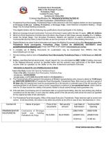 INVITATION FOR ONLINE BIDS.