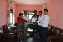 पूर्वखोला गाउँपालिकाको रोजगार सेवा केन्द्रबाट पहिलो पटक श्रम स्वीकृति
