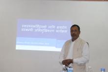 स्वास्थ्यकर्मिहरुको लागि क्षयरोग सम्बन्धी अभिमुखीकरण कार्यक्रम  पूर्वखोला गाउँपालिकामा शुभारम्भ 