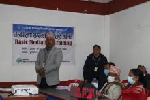 आज मिति २०७८/०८/२८ गते मङ्गलबारको दिन यस पूर्वखोला गाउँपालिकाको सभा हलमा २०७८ मंसिर २८ गते देखि पौष ६ गते सम्म चल्ने    'दिगो विकासका लागि उन्नत सम्बन्ध' भन्दै मेलमिलाप सम्बन्धी आधारभूत तालिम पूर्वखोला गाउँपालिकाको आयोजनामा प्राकृतिक श्रोत द्वन्द रुपान्तरण केन्द्र, नेपालको सहजिकरणमा  शुभारम्भ भएको छ |