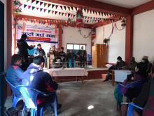 पूर्वखोला गाउँपालिका गाउँ कार्यपालिकाको कार्यालय, पाल्पाको आठौँ गाउँ सभाको समुदघाटन कार्यक्रम पछिको पत्रकार सम्मेलनका केहि झलकहरु