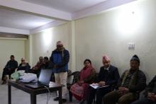 च्याउ खेति तालिम समुद्घाटन 