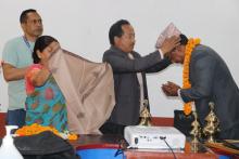 आज मिति २०७८/१२/०४ गते यस पूर्वखोला गाउँपालिकाका प्रमुख प्रशासकीय अधिकृत श्री ज्ञानु प्रसाद पनेरु उपसचिव पदमा बढुवा भई यस कार्यालयबाट बिदाई भई जानुभएकोमा हार्दिक बाधाई तथा शुभकमाना |