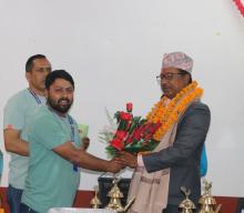 आज मिति २०७८/१२/०४ गते यस पूर्वखोला गाउँपालिकाका प्रमुख प्रशासकीय अधिकृत श्री ज्ञानु प्रसाद पनेरु उपसचिव पदमा बढुवा भई यस कार्यालयबाट बिदाई भई जानुभएकोमा हार्दिक बाधाई तथा शुभकमाना |