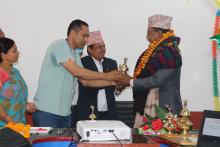 आज मिति २०७८/१२/०४ गते यस पूर्वखोला गाउँपालिकाका प्रमुख प्रशासकीय अधिकृत श्री ज्ञानु प्रसाद पनेरु उपसचिव पदमा बढुवा भई यस कार्यालयबाट बिदाई भई जानुभएकोमा हार्दिक बाधाई तथा शुभकमाना |