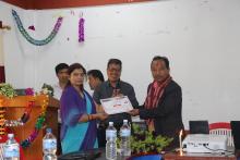   आज मिति २०७९/०२/०५ गतेका दिन पूर्वखोला गाउँपालिकाका नव निर्वाचित जनप्रतिनिधिहरुलाई बधाई ज्ञापन तथा प्रमाण पत्र वितरण कार्यक्रम सम्पन्न भएको छ |