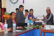   आज मिति २०७९/०२/०५ गतेका दिन पूर्वखोला गाउँपालिकाका नव निर्वाचित जनप्रतिनिधिहरुलाई बधाई ज्ञापन तथा प्रमाण पत्र वितरण कार्यक्रम सम्पन्न भएको छ |