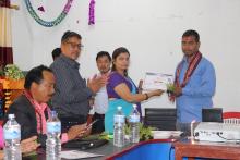   आज मिति २०७९/०२/०५ गतेका दिन पूर्वखोला गाउँपालिकाका नव निर्वाचित जनप्रतिनिधिहरुलाई बधाई ज्ञापन तथा प्रमाण पत्र वितरण कार्यक्रम सम्पन्न भएको छ |