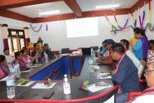   आज मिति २०७९/०२/०५ गतेका दिन पूर्वखोला गाउँपालिकाका नव निर्वाचित जनप्रतिनिधिहरुलाई बधाई ज्ञापन तथा प्रमाण पत्र वितरण कार्यक्रम सम्पन्न भएको छ |