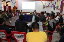 आज मिति २०७८/१२/०४ गते यस पूर्वखोला गाउँपालिकाका प्रमुख प्रशासकीय अधिकृत श्री ज्ञानु प्रसाद पनेरु उपसचिव पदमा बढुवा भई यस कार्यालयबाट बिदाई भई जानुभएकोमा हार्दिक बाधाई तथा शुभकमाना |