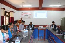  स्वास्थ्यकर्मीहरुको लागि DHIS-2 परिमार्जित HMIS TOOLS सम्बन्धी ३ दिने तालिम शुभारम्भ 