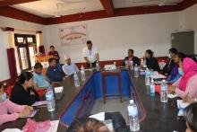 नियमित खोप तथा सरसफाई कार्यक्रम सम्बन्धी सुक्ष्म योजना तर्जुमा गोष्ठी शुभारम्भ