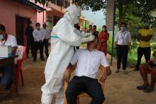 PCR का लागि स्वाव सङ्कलन