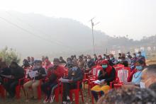 पूर्वखोला गाउँपालिकाको परिसरमा  सार्वजनिक सुनुवाई कार्यक्रम
