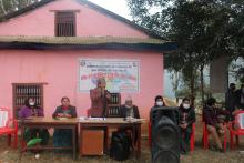 पूर्वखोला गाउँपालिकाको परिसरमा  सार्वजनिक सुनुवाई कार्यक्रम