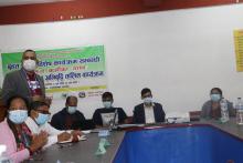 बृहत पोषण विशेष कार्यक्रम सम्बन्धी स्वास्थ्य कर्मीको लागि आधारभूत क्षमता अभिवृद्धि तालिम कार्यक्रमको शुभारम्भ: