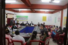बृहत पोषण विशेष कार्यक्रम सम्बन्धी स्वास्थ्य कर्मीको लागि आधारभूत क्षमता अभिवृद्धि तालिम कार्यक्रमको शुभारम्भ: