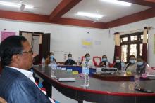 दोश्रो लटको बृहत पोषण विशेष कार्यक्रम सम्बन्धी स्वास्थ्य कर्मीको लागि  आधारभूत क्षमता अभिवृद्धि तालिम कार्यक्रमको शुभारम्भ: