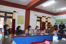 दोश्रो लटको बृहत पोषण विशेष कार्यक्रम सम्बन्धी स्वास्थ्य कर्मीको लागि  आधारभूत क्षमता अभिवृद्धि तालिम कार्यक्रमको शुभारम्भ:
